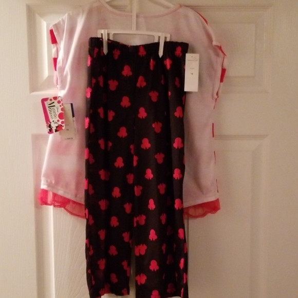 ( Girls ) Disney Minnie Mouse Capri 2 Pc Set - Picture 7 of 7